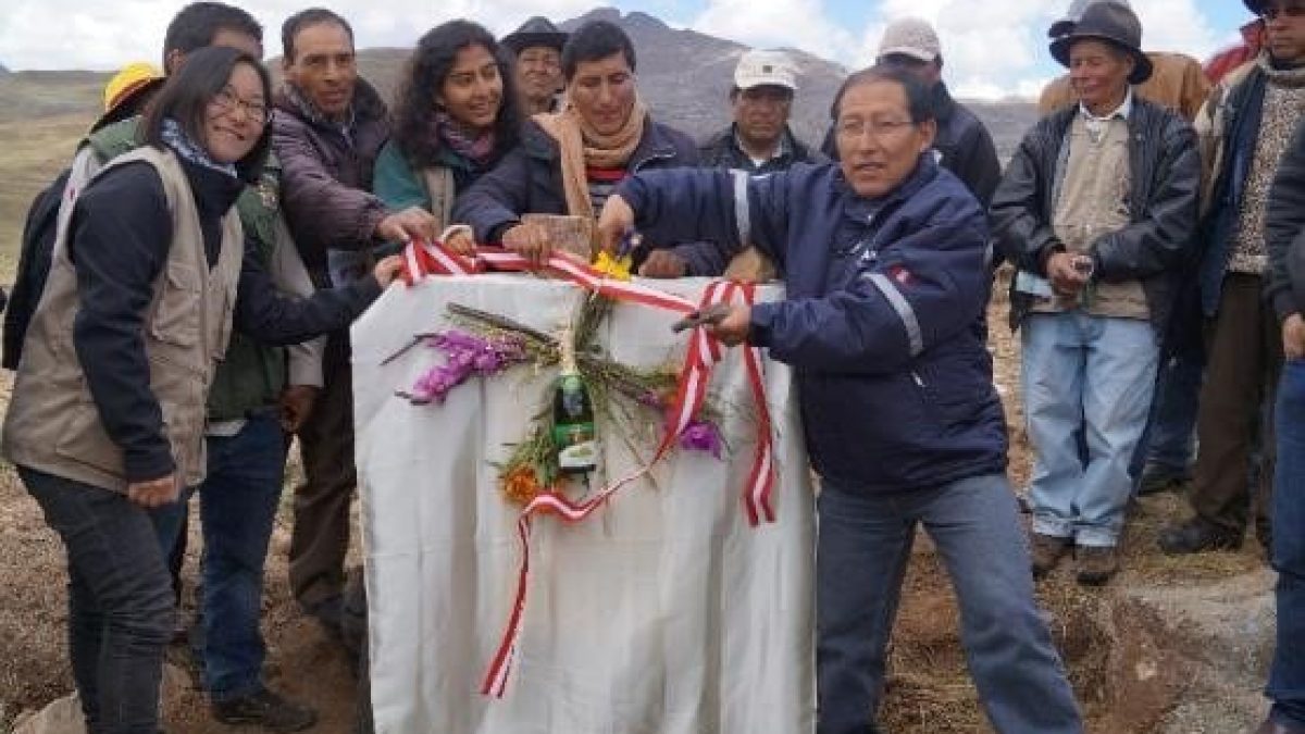 Inauguracion Infraestructura Canchayllo 1